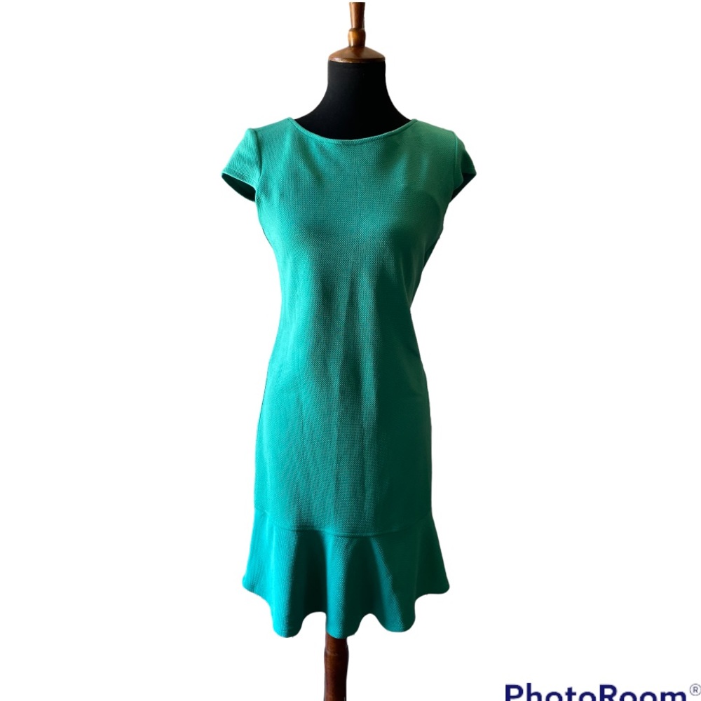 Shelby and Palmer green dress